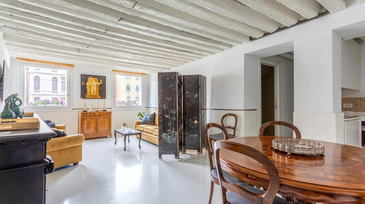 Luxury On The Gran Canal With Wonderful View Venedig Exterior foto